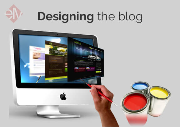 Designing the blog