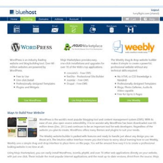 BlueHost Web Hosting