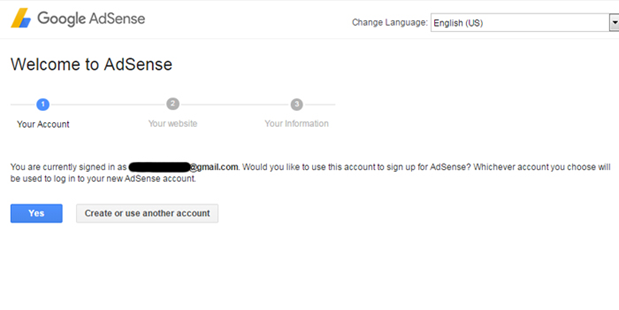 getting AdSense approval for 1 month old domain