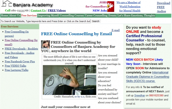 Work from Home Online counsellor