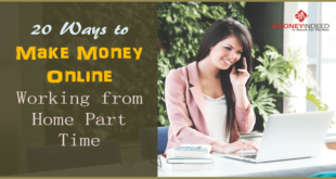 20 Ways to Make Money Online Working from Home Part Time