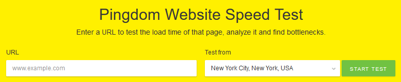 Website Speed Test