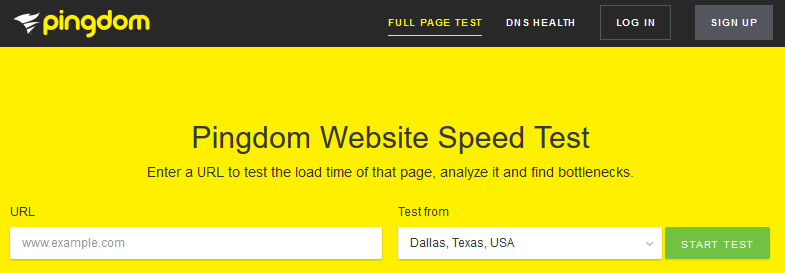 Website Speed Test Tool