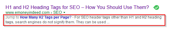 how manyh1 h2 h3 h4 tags per page for seo