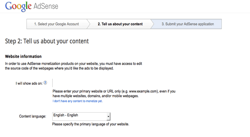 How to Apply for Google AdSense