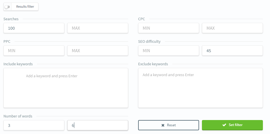 keyword analysis tool