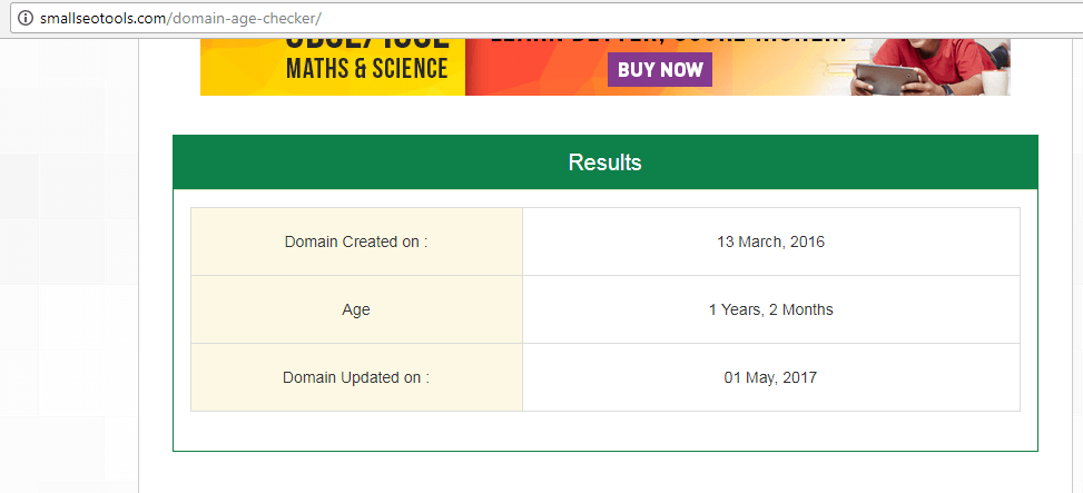 Authentic Domain Age Tools to Check Domain Age