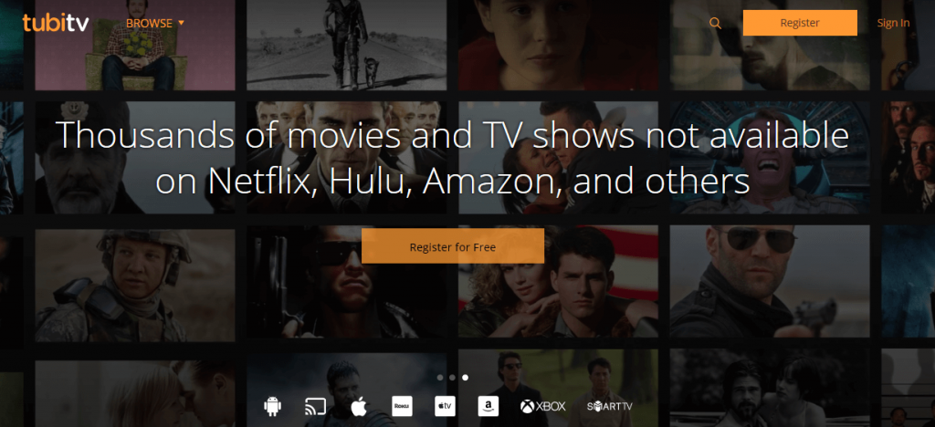 Watch Free Movies and TV Shows Online _ Free Streaming Video _ Tubi TV