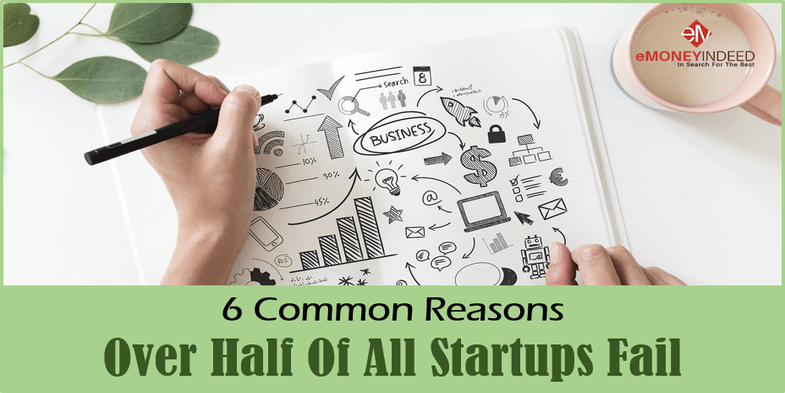 6 Common Reasons Over Half Of All Startups Fail