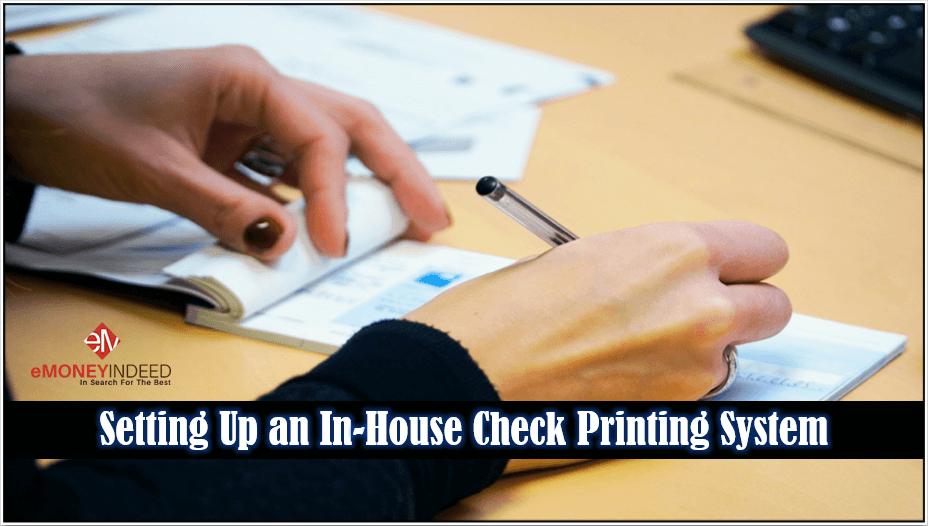 In-House Check Printing System