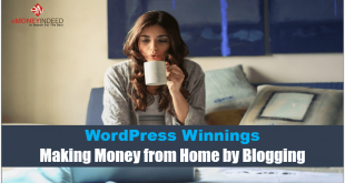 Making Money from Home by Blogging